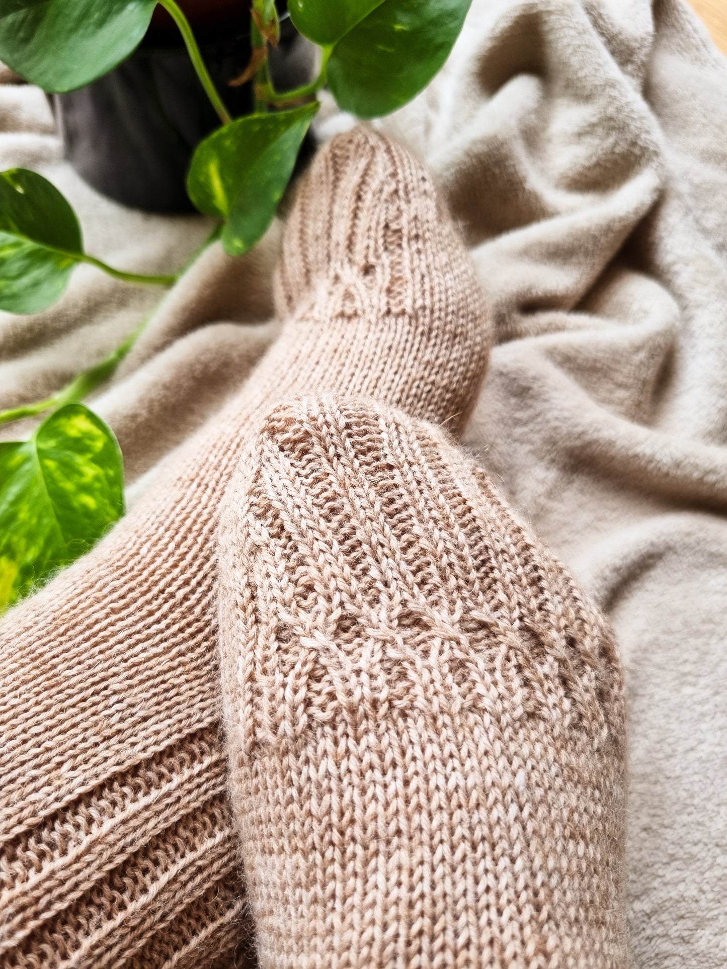 Adīšanas instrukcija   - zeķes "Rudens rīts" PDF formā