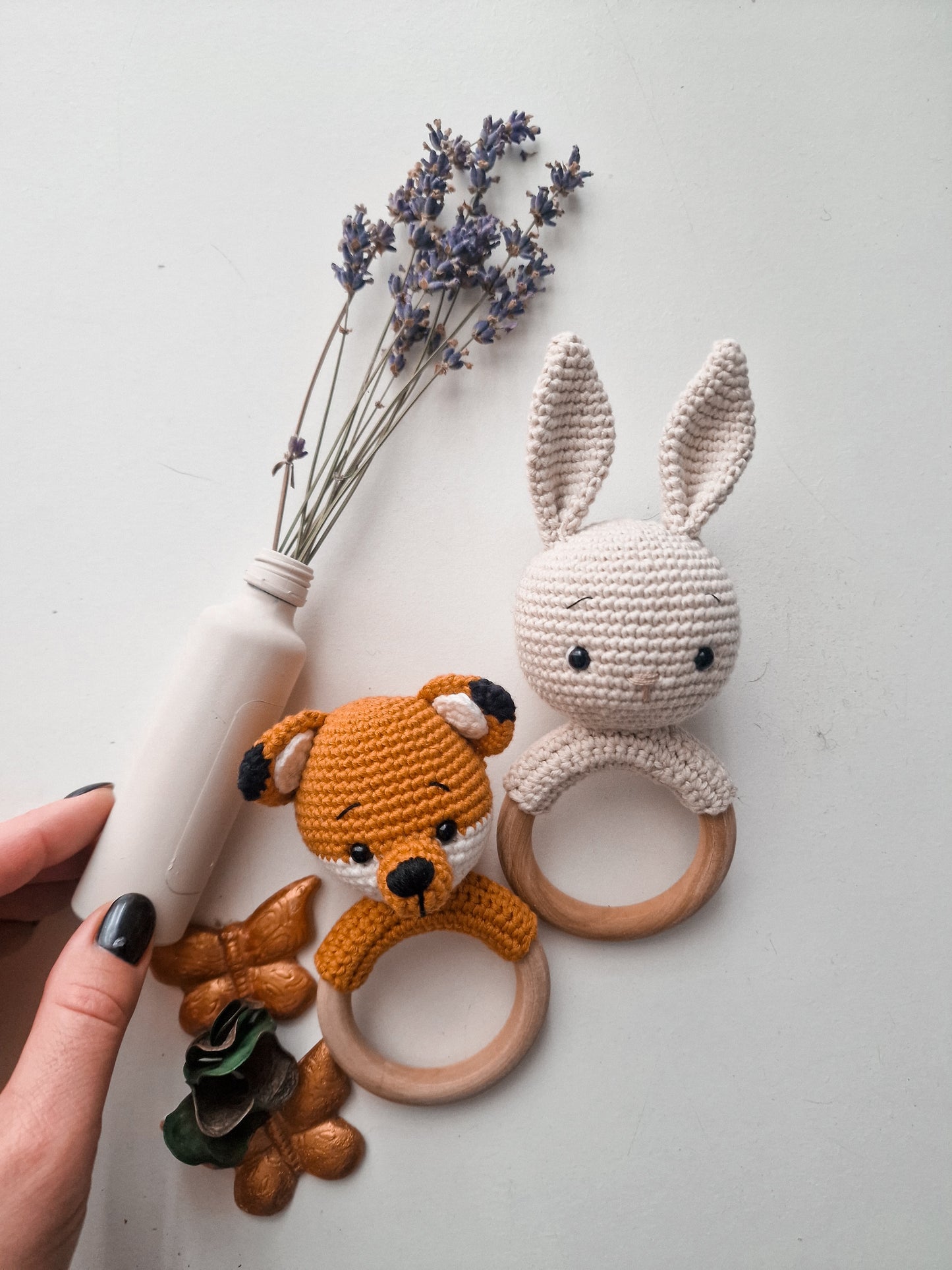 Tamborēts grabulis "Zaķis"