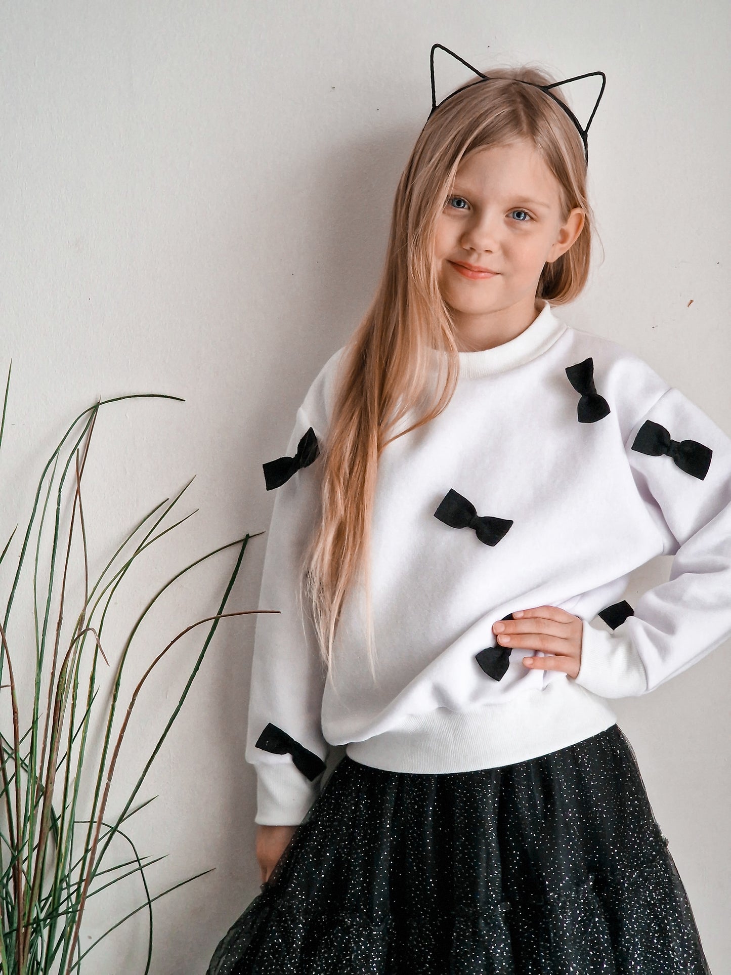 Džemperis ar bantītēm