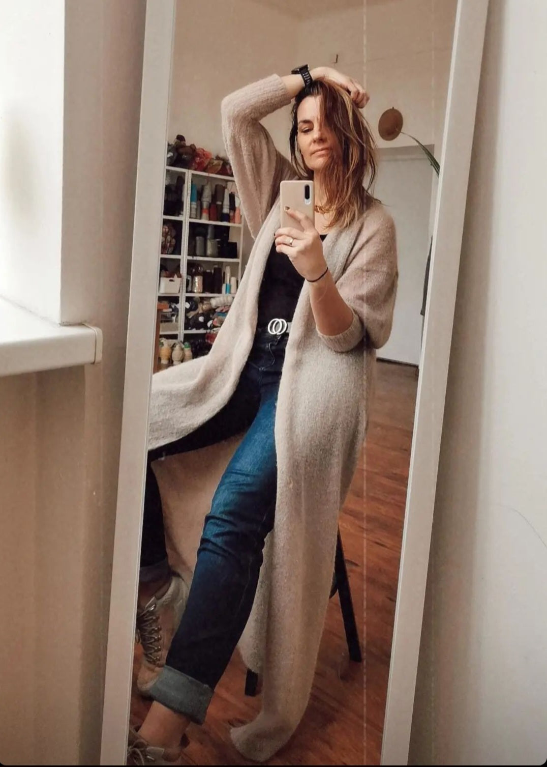 Mohēras jaka uz 5.klases adāmmašīnas