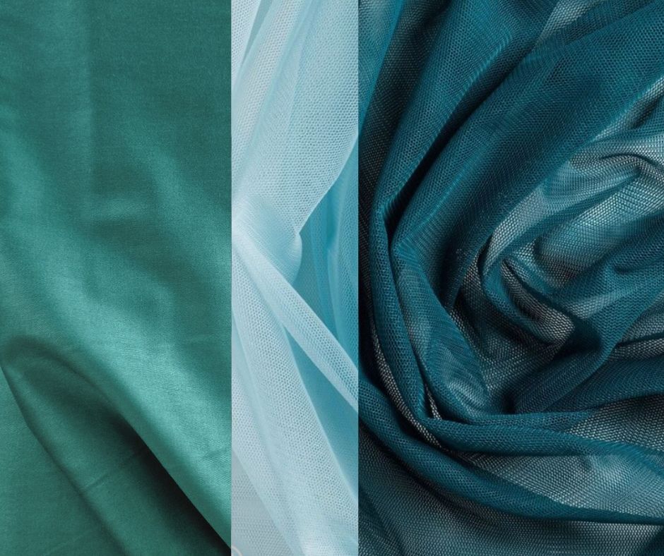 Kokvilnas satīna kleita ar tilla volāniem (pieaugušo)