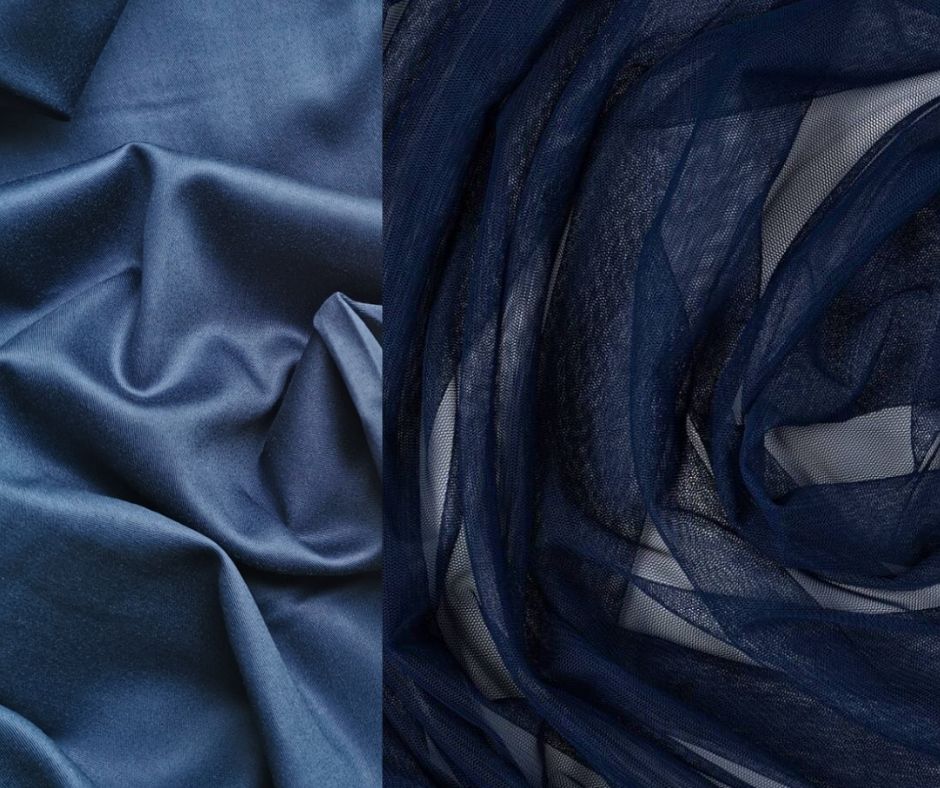 Kokvilnas satīna kleita ar tilla volāniem (pieaugušo)