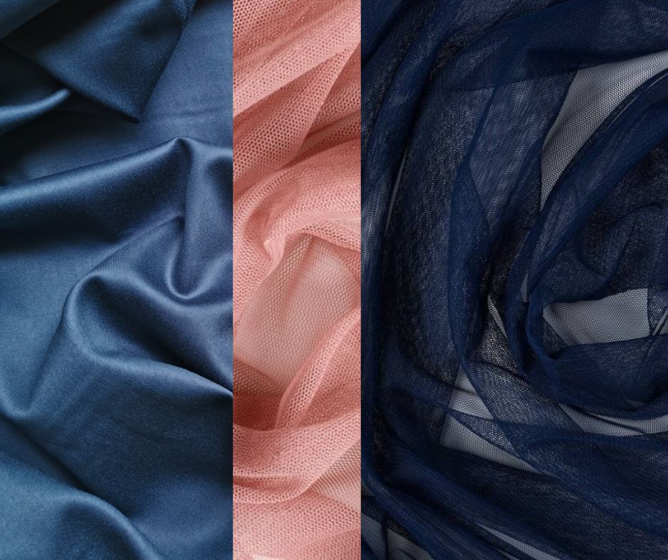 Kokvilnas satīna kleita ar tilla volāniem (pieaugušo)