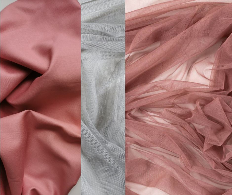 Kokvilnas satīna kleita ar tilla volāniem (pieaugušo)