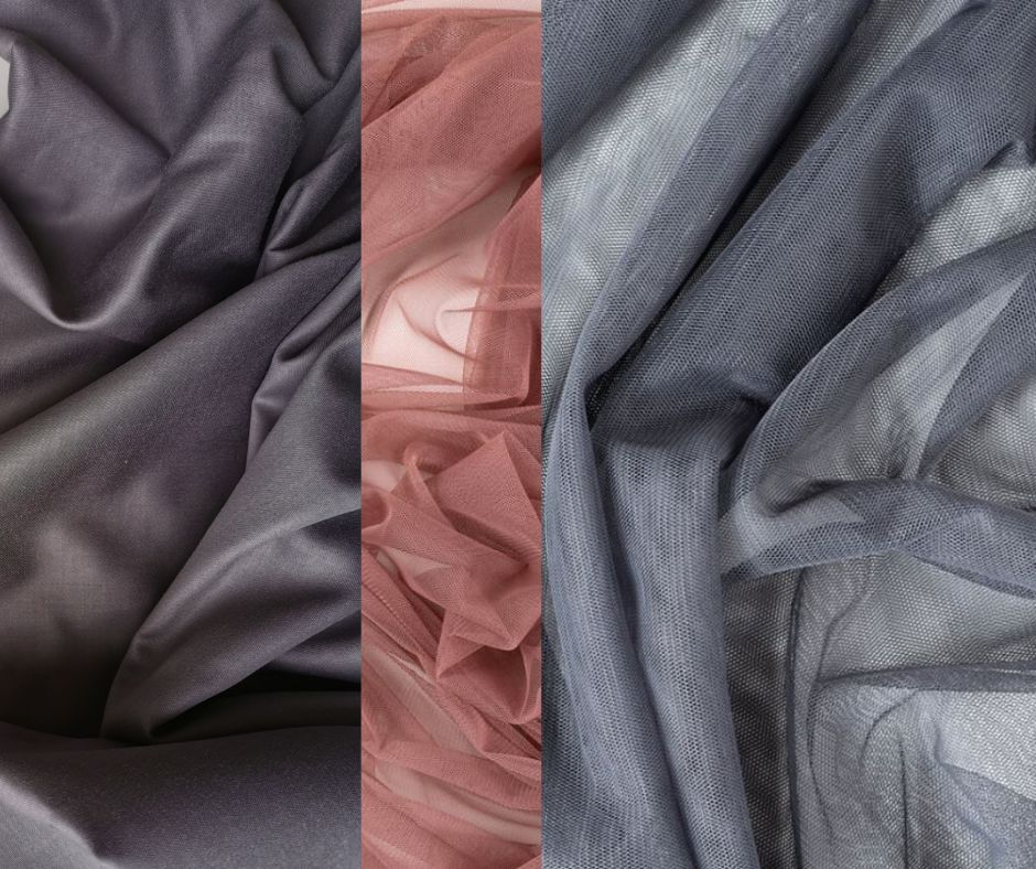 Kokvilnas satīna kleita ar tilla volāniem (pieaugušo)