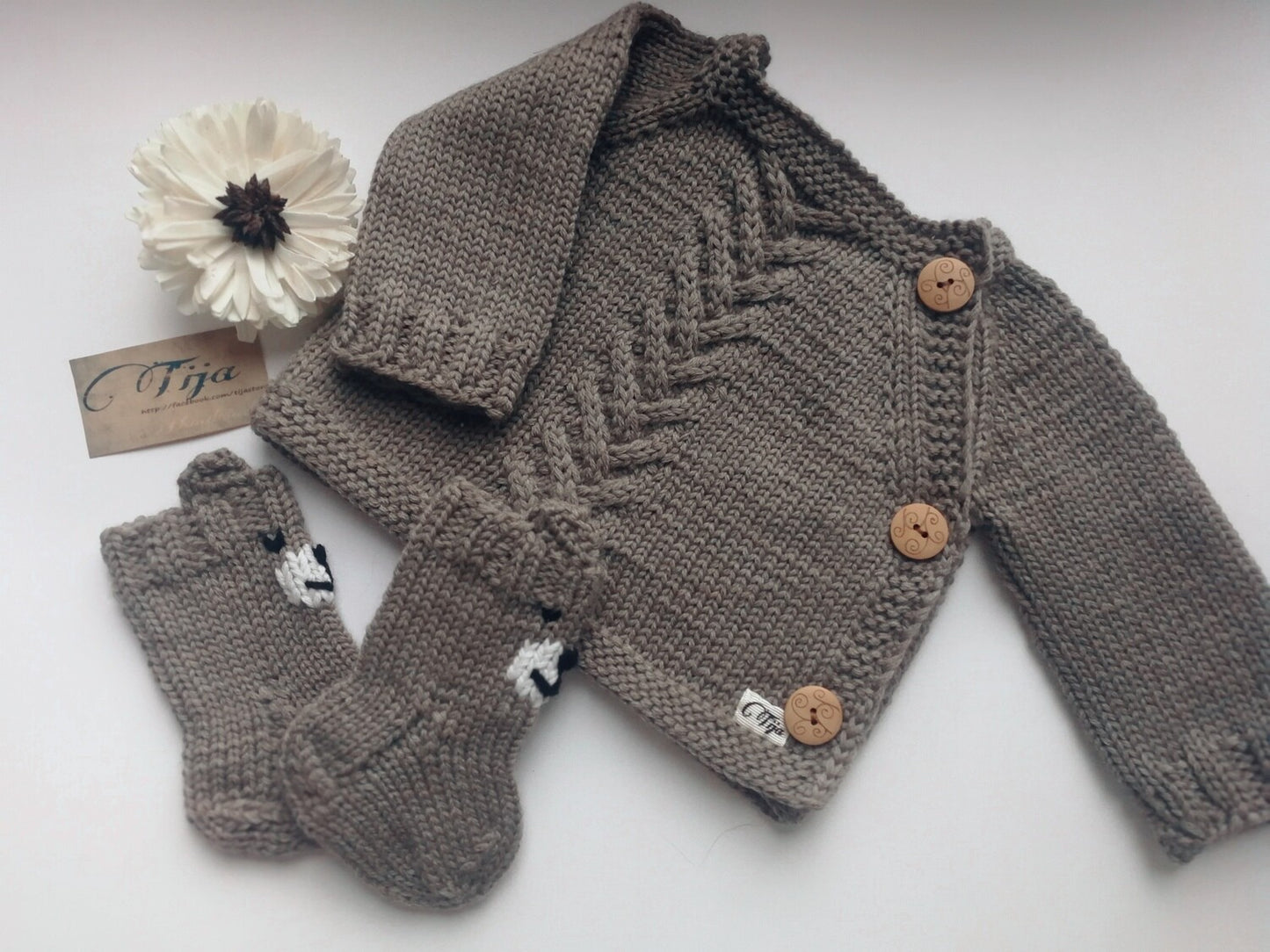 Merino jaka un lāču zeķes