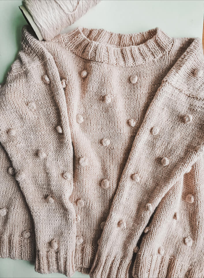 Popkorna džemperis apraksts