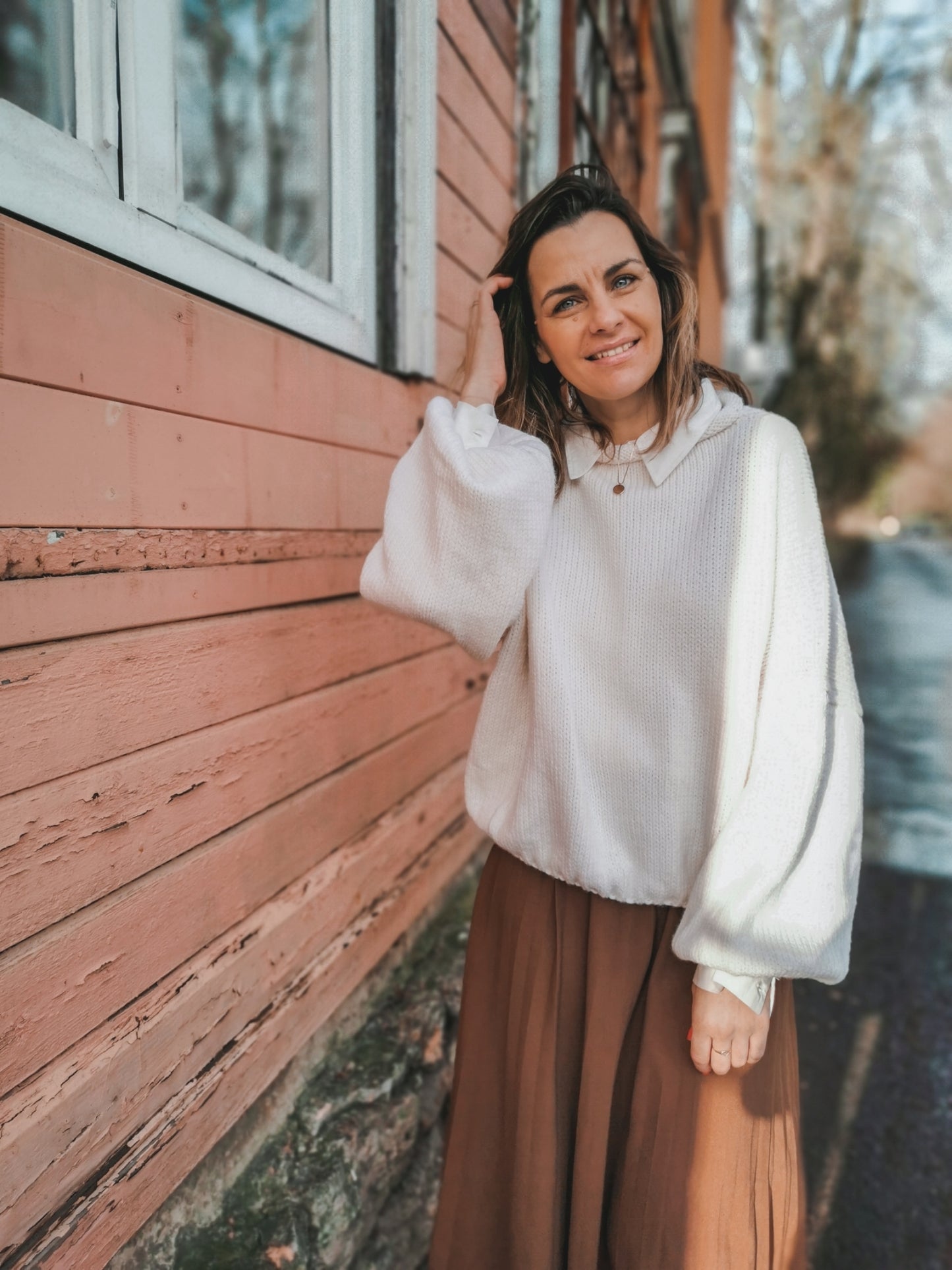 Merino oversize džemperis