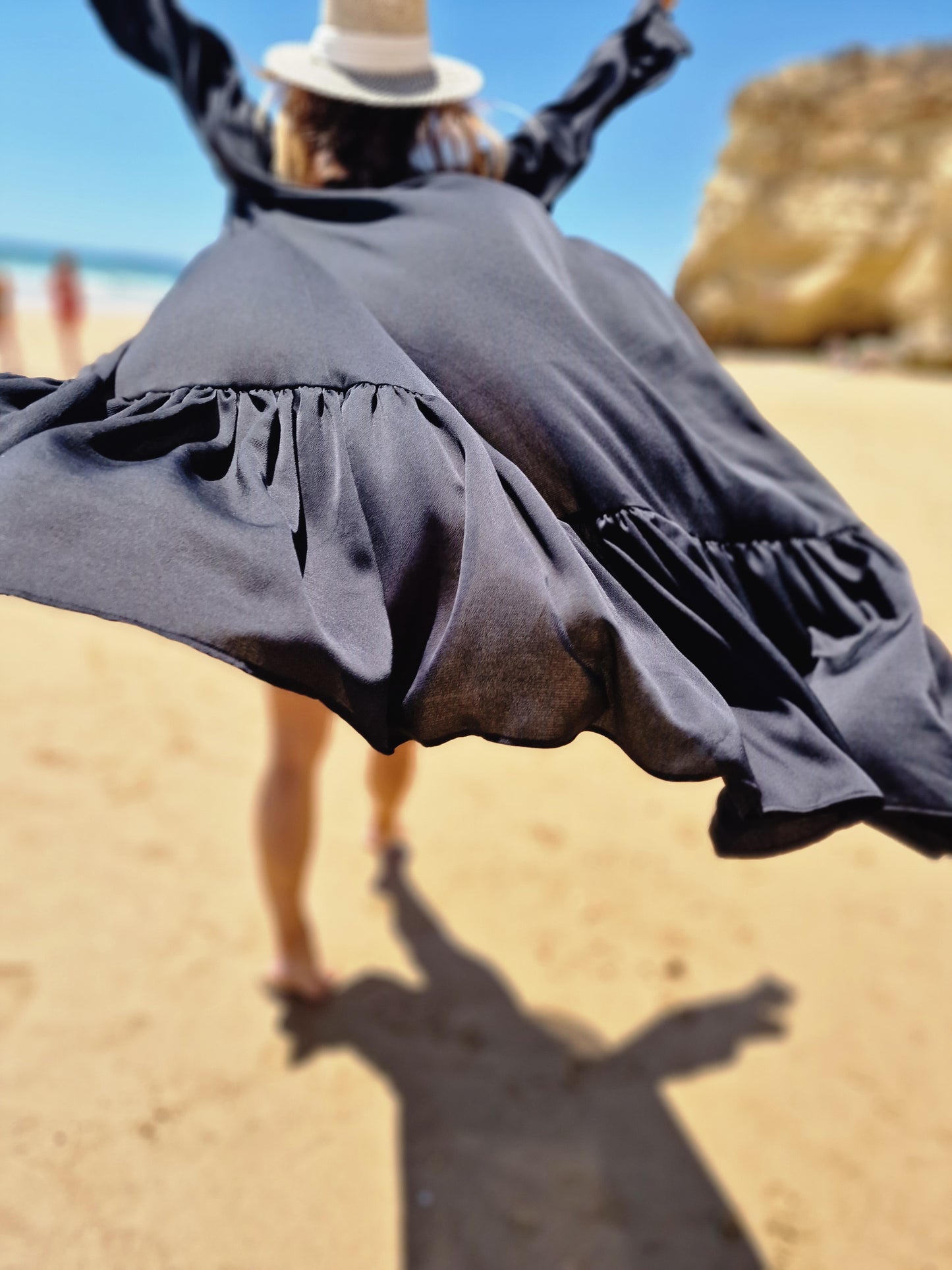 Satīna auduma kimono