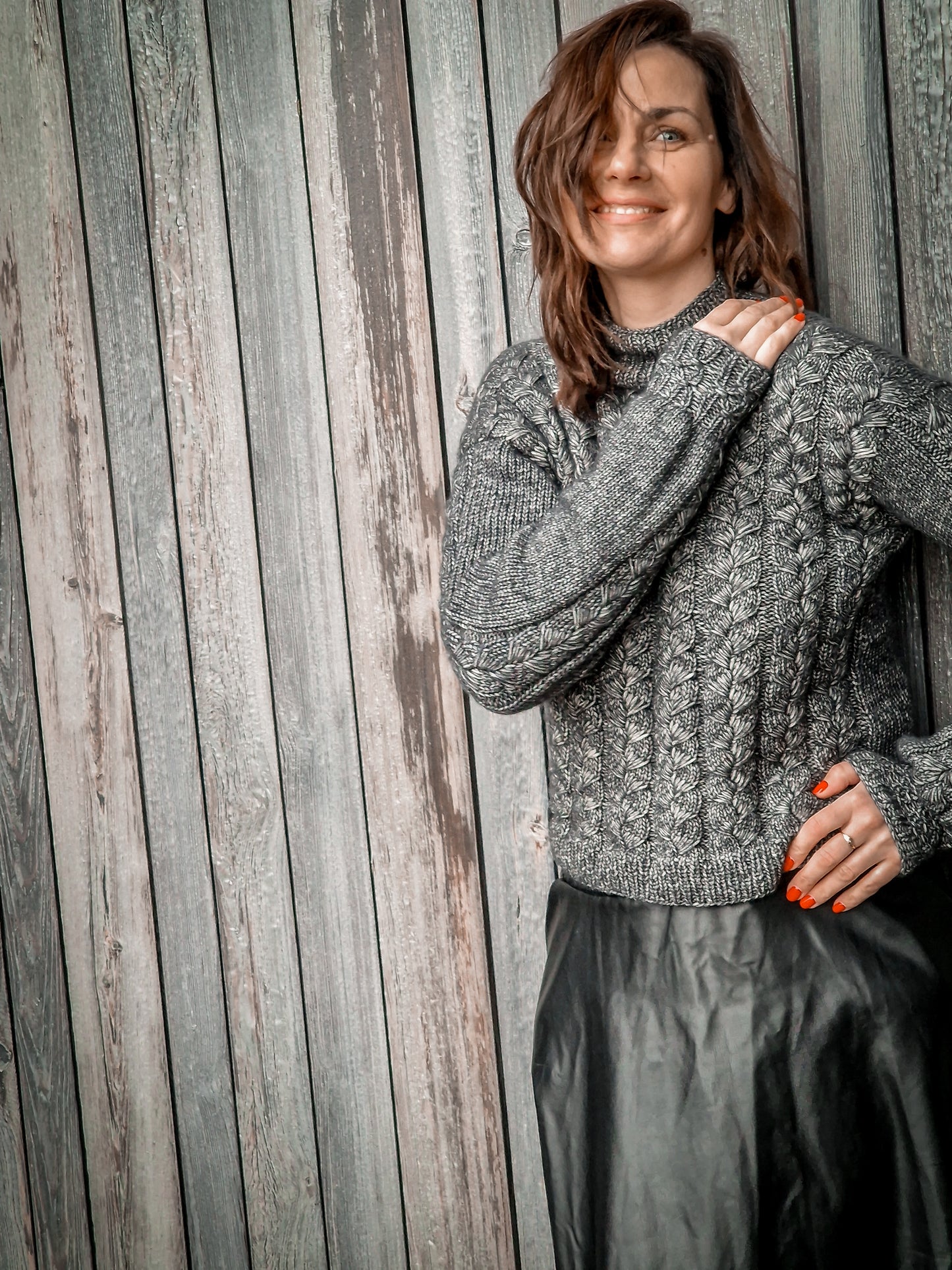 Video meistarklase džemperim "Miglas dūmaka"