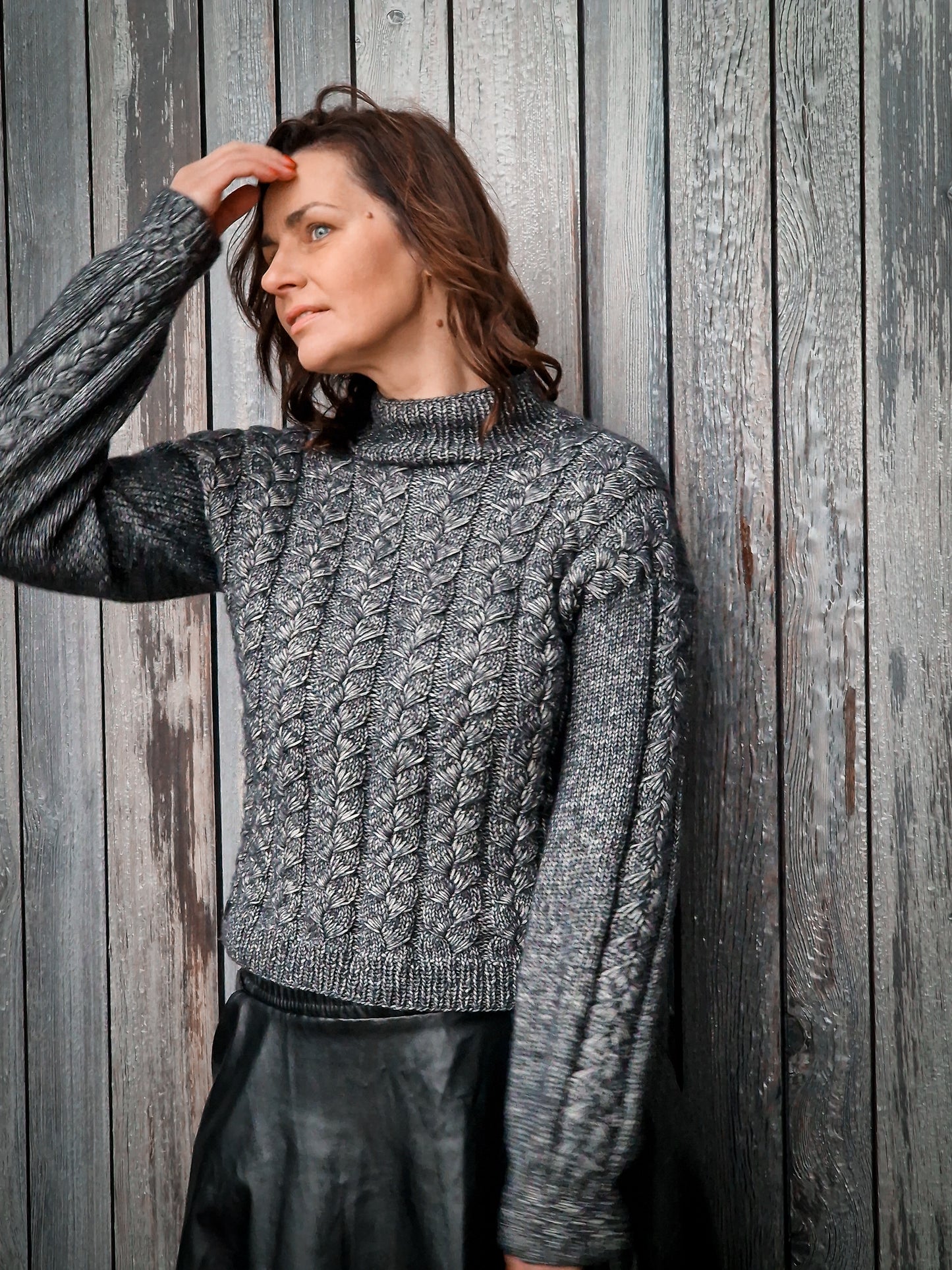 Video meistarklase džemperim "Miglas dūmaka"