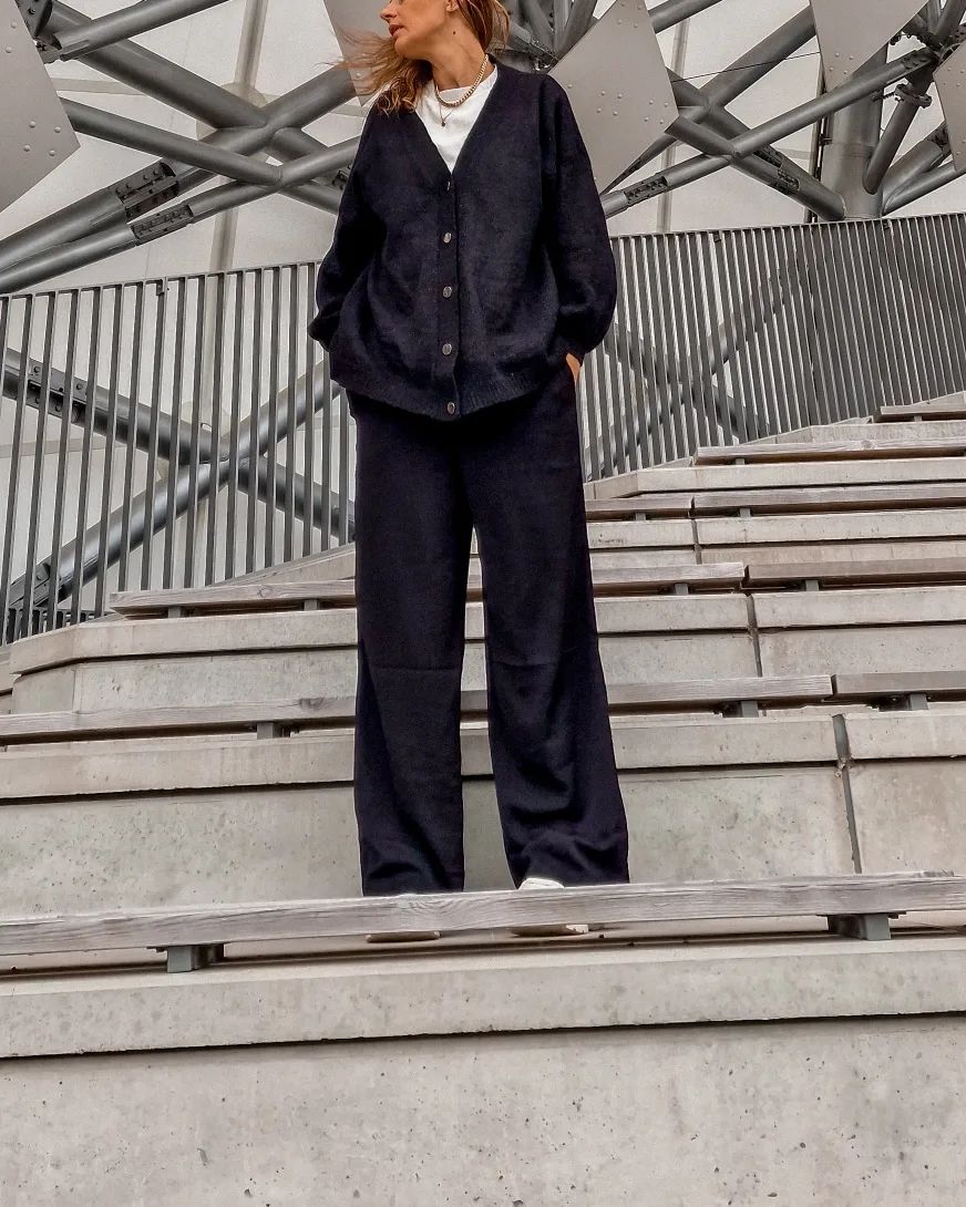 Oversize mohair cardigan