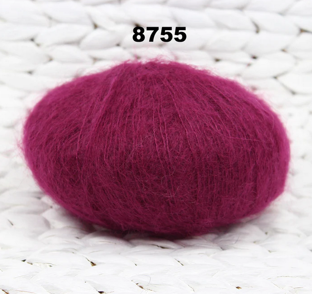 Oversize mohair cardigan