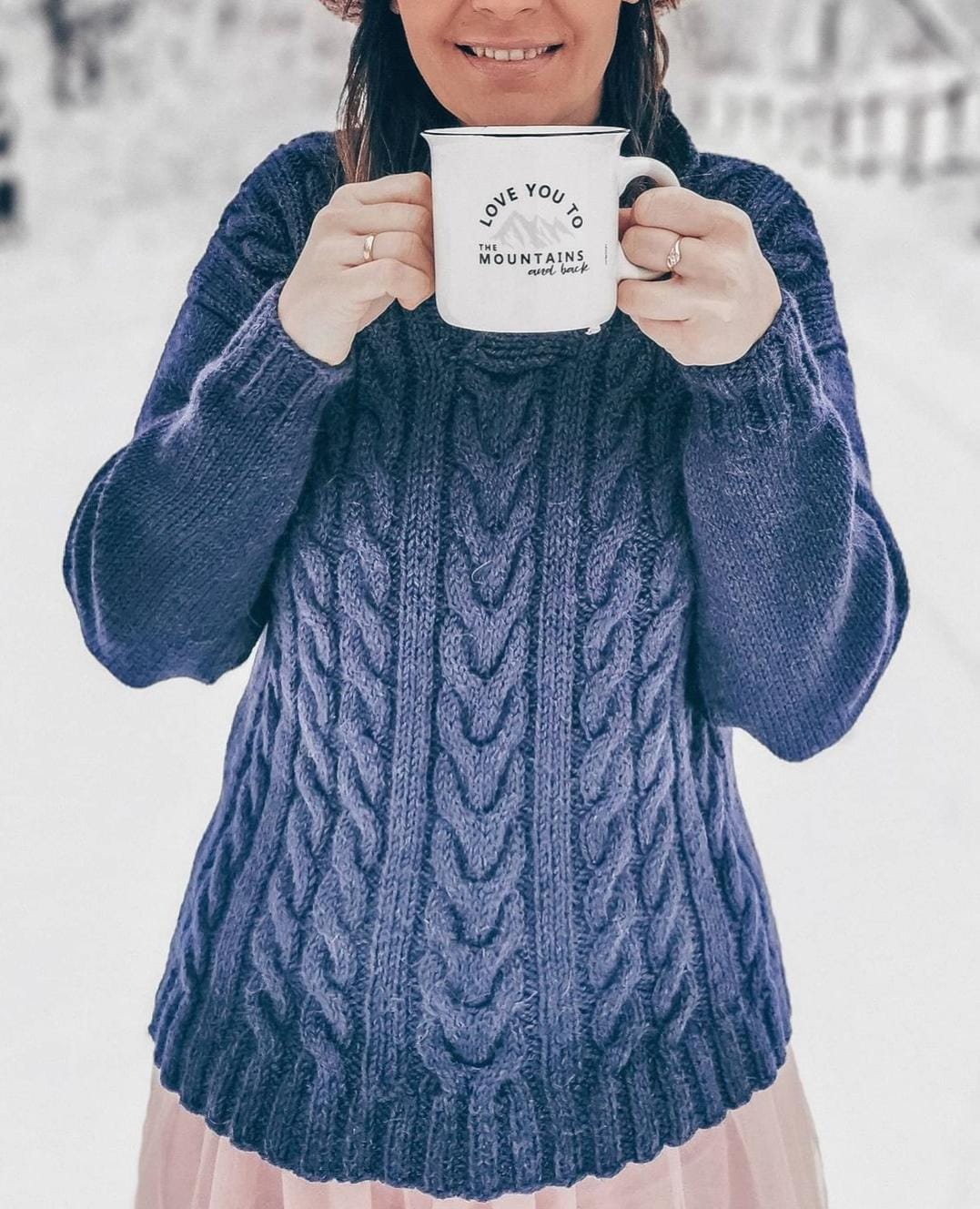 Adīšanas instrukcija "Unisex džemperis ar pīnēm"