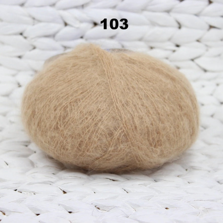 Oversize mohair cardigan