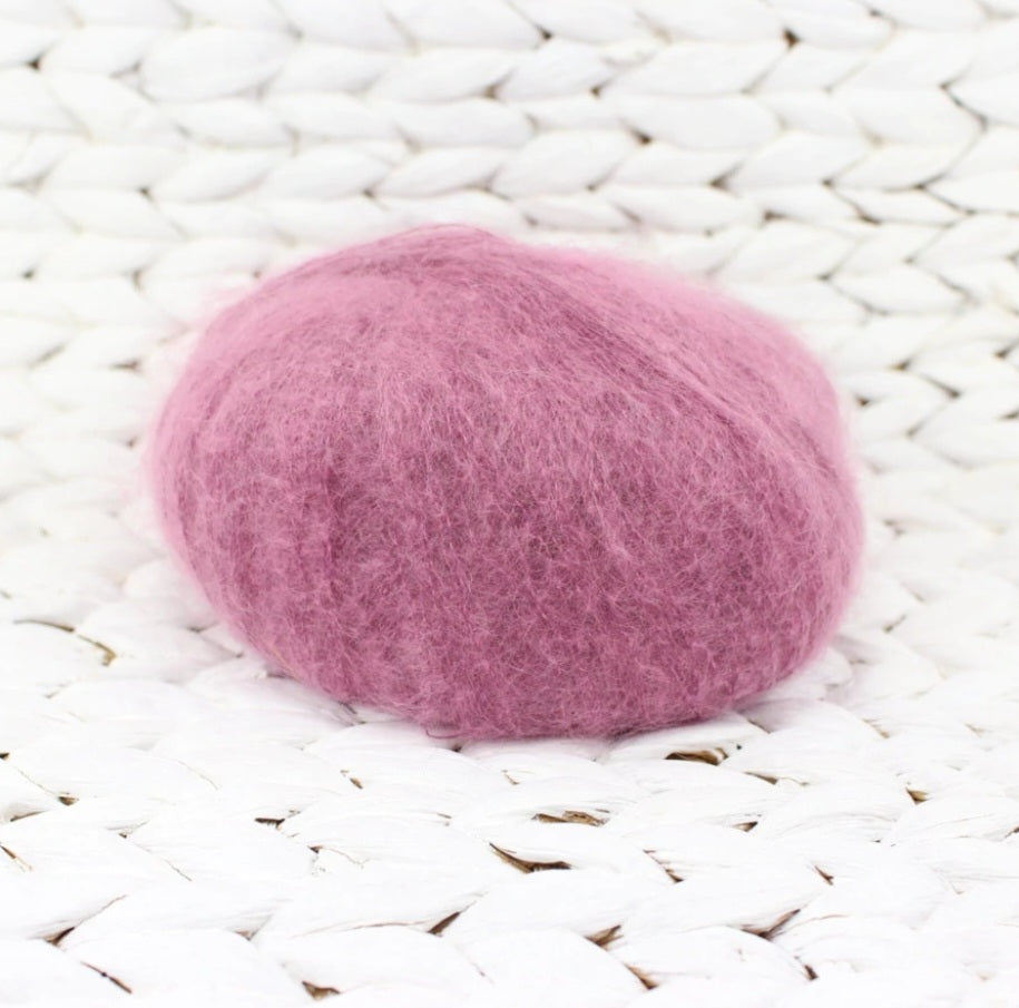 Oversize mohair cardigan