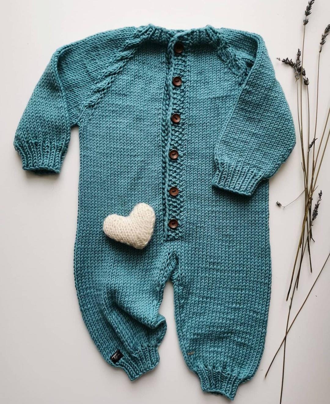 Merino kombinezons jaundzimušajiem