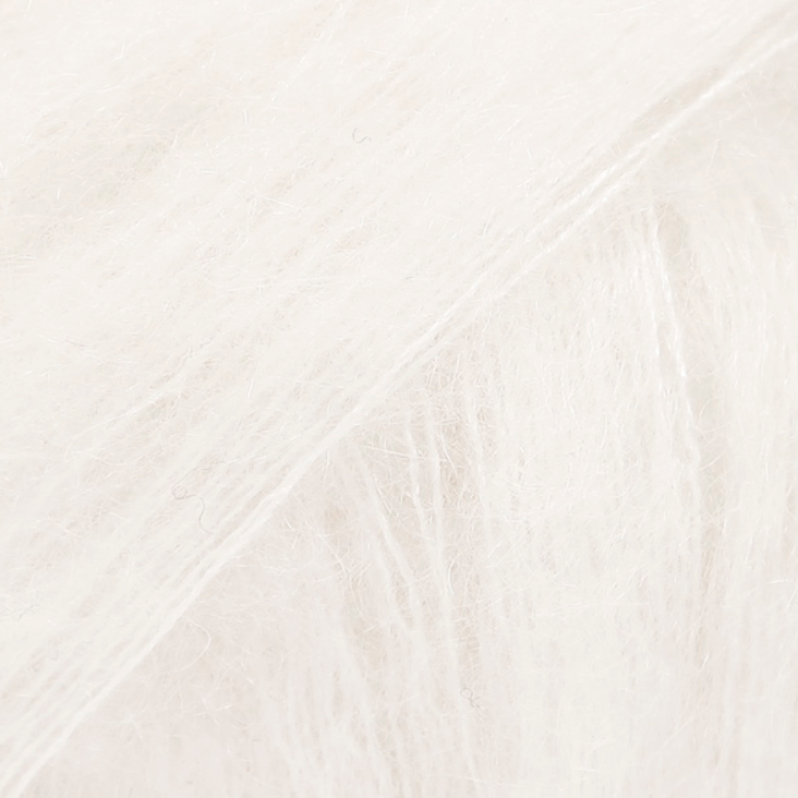 Oversize jaka no kidmohēras ar zīdu