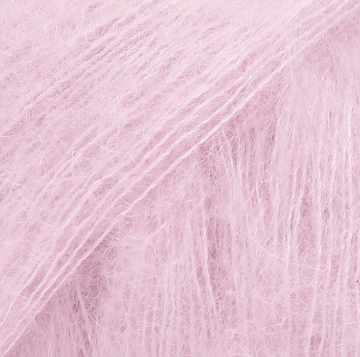 Oversize jaka no kidmohēras ar zīdu