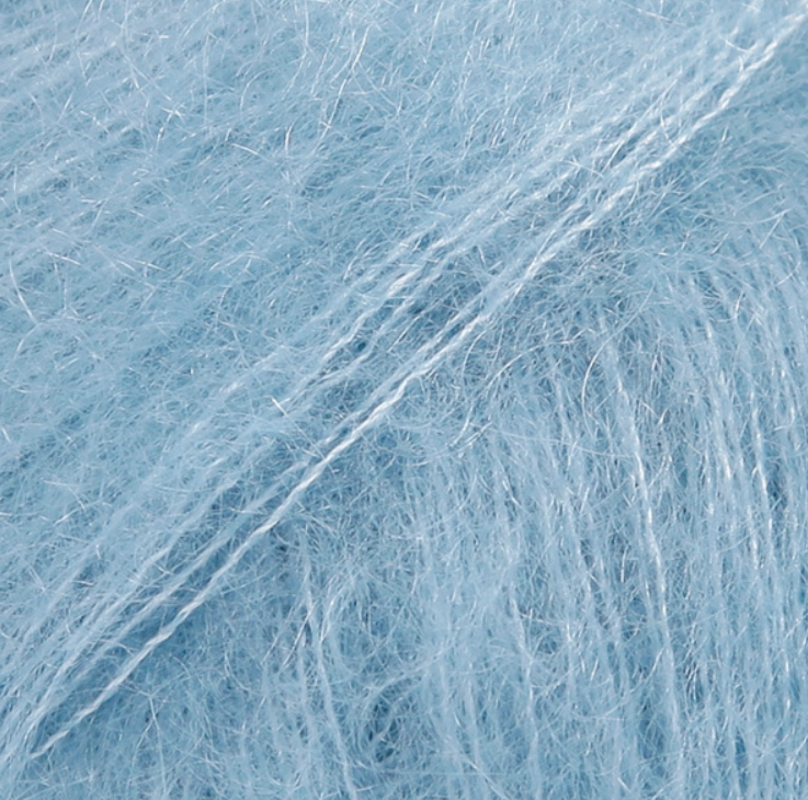 Oversize jaka no kidmohēras ar zīdu