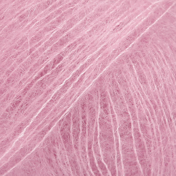 Oversize jaka no kidmohēras ar zīdu