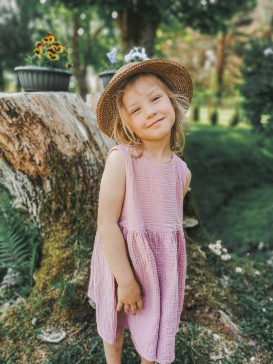 Muslina vasaras kleita