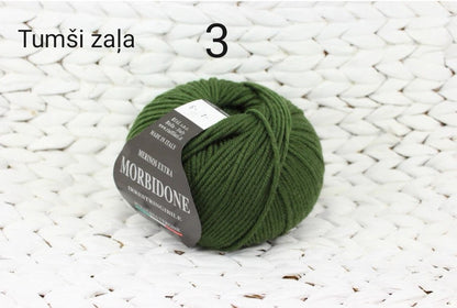 Knitted baby boots